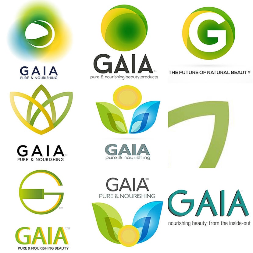 Face - Naming into logo structures