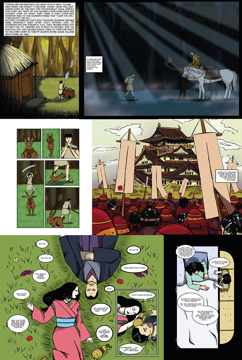 Glory Girl - Content layer (A): Life stories